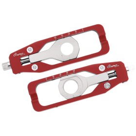 Tendeur de chaine LIGHTECH rouge Yamaha MT-09 - TEYA002ROS