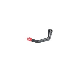 Protection de levier d'embrayage LIGHTECH aluminium 148 mm - rouge