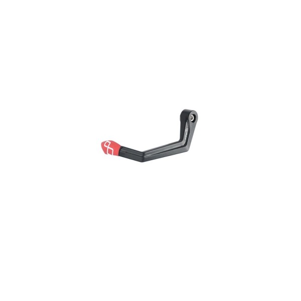 Protection de levier d'embrayage LIGHTECH aluminium 148 mm - rouge