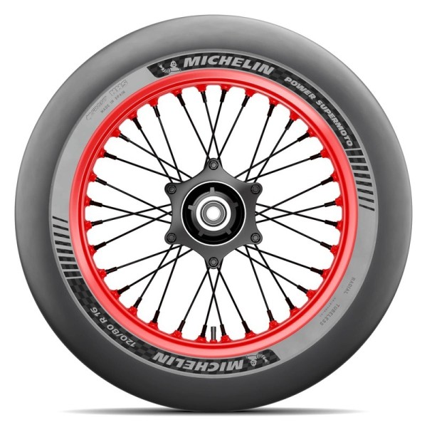 Pneu MICHELIN POWER SUPERMOTO MEDIUM 120/80 R 16 NHS TL