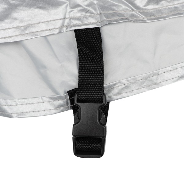 Housse de protection intérieur / extérieur OXFORD Aquatex noir/argent - scooter - avec bulle haute - S