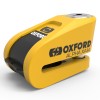 Bloque disque alarme OXFORD Alpha XA14 Ø14mm inox noir/jaune