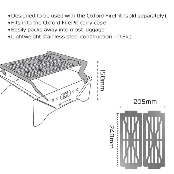 Grille OXFORD pour Barbeque