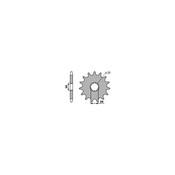 Pignon PBR acier standard 2130 - 525