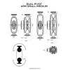 Bras double pivot QUAD LOCK 360 - version Small