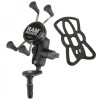 Pack complet RAM MOUNTS X-Grip® bras court fixation tige de fourche - smartphones S/M