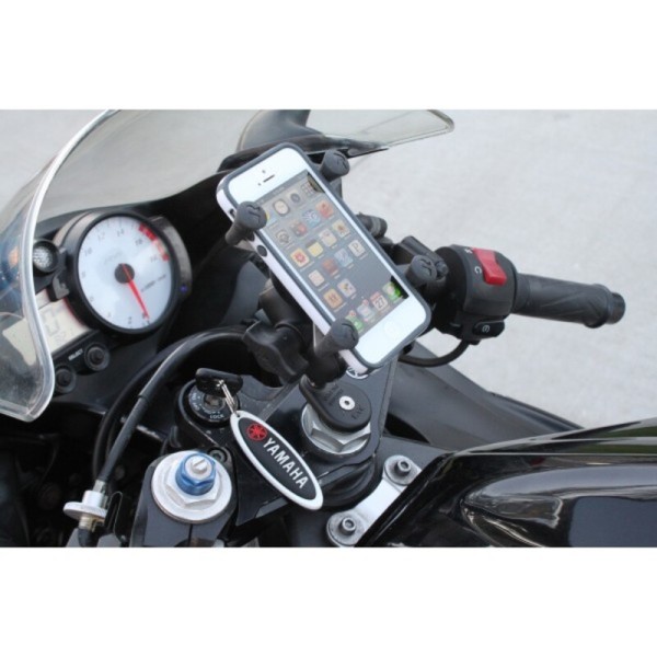 Pack complet RAM MOUNTS X-Grip® bras court fixation tige de fourche - smartphones S/M