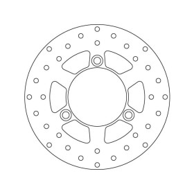 DISQUE FIXE DIAM EXT 220 INTER 89 EPAIS 4