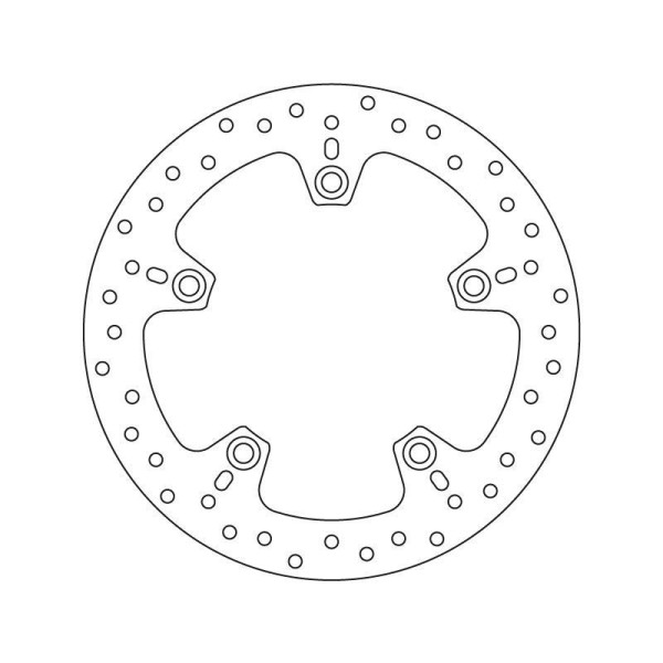 DISC FIXE DIAM 265 INTER 136,5 EPAIS 5 EQUIVALENT DF763V GALFER ROND 