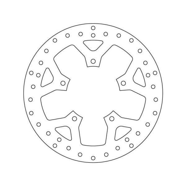 DISQUE FIXE DIAM EXT 260 INTER 101 EPAIS 5 