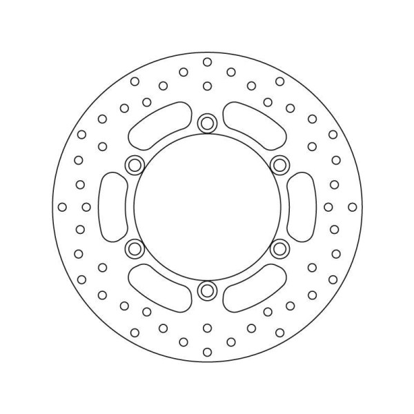 DISQUE FIXE DIAM EXT 270 INTER 128 EPAIS 5 