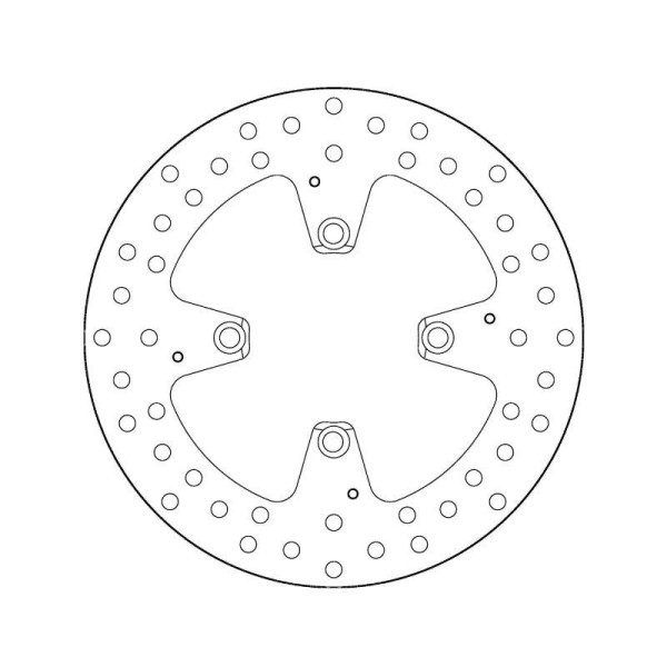 DISQUE FIXE DIAM EXT 245 INTER 83 EPAIS 5 