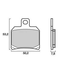 PLAQ SINTER AVT/ARR X9 250/500/ -03/SKYLINER