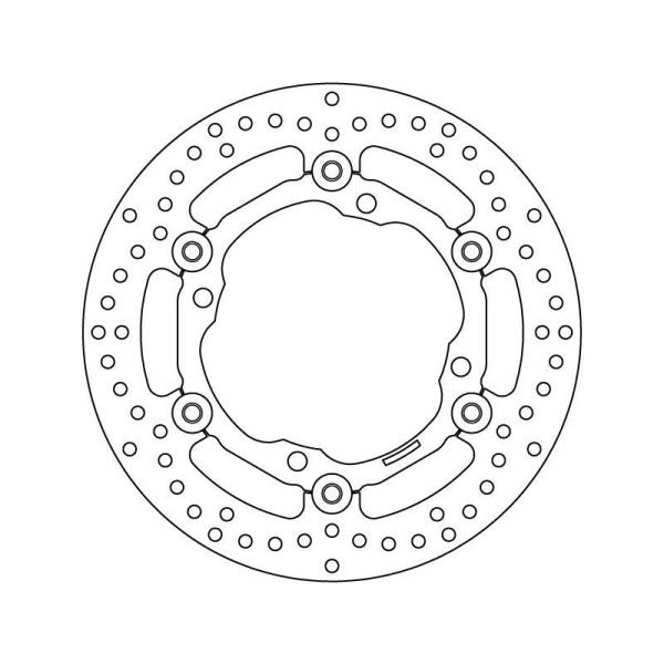 DISQUE FLOTTANT DIAM EXT 250 INTER 118 EPAIS 3 