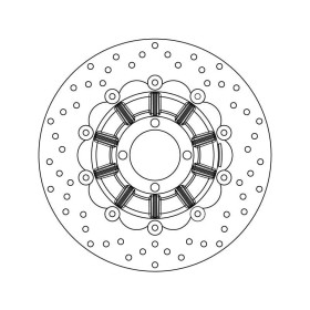 DISQUE FLOTTANT DIAM EXT 285 INTER 62 EPAIS 4