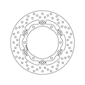 DISQUE FLOTTANT DIAM EXT 267 INTER 132 EPAIS 4