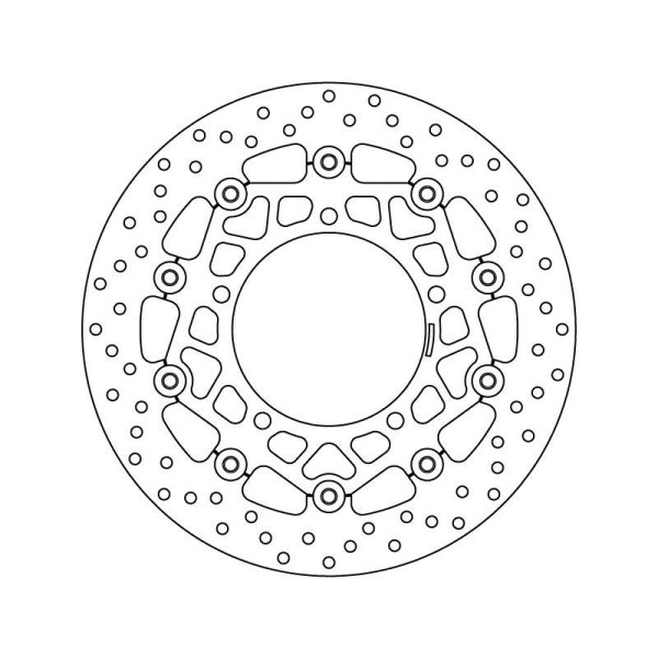 DISQUE FLOTTANT DIAM EXT 310 INTER 121,5 EPAIS 5 