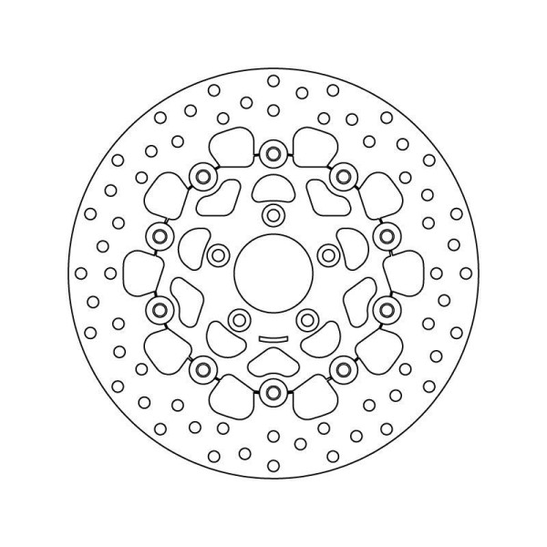 DISQUE FLOTTANT DIAM EXT 292 INTER 56 EPAIS 5 