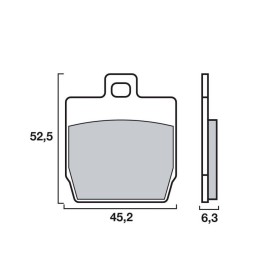 YAM 50 AEROX 97-/50 SLIDER 00-/MBK 100 NITRO 00-/