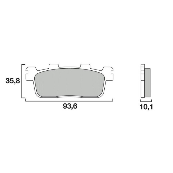 PLQ SINTER SYM 125/250GTS 07/08 AR/SYM 125GTS 07/0 