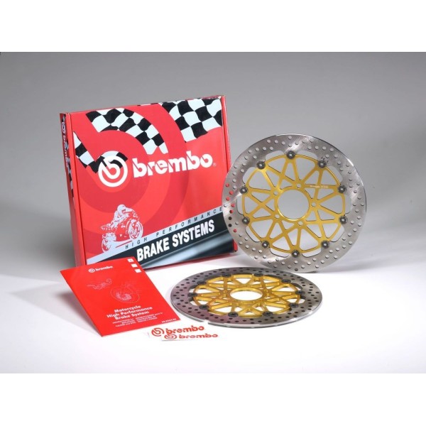 PAIRE DE DISQUES BREMBO SUPERSPORT 320MM BMW S1000RR RACING 2019- 