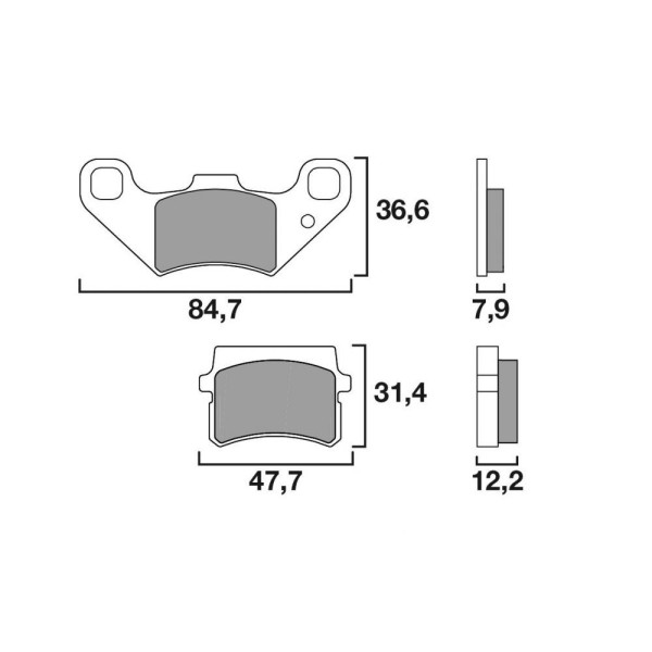 PGO AV  50/150/250 BUGRIDER/BR 05- 