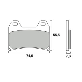 PLA AV HONDA 400 CB SUPER FOUR 97-