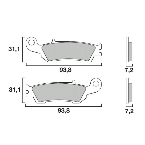 PLAQ AVT CROSS YAM YZF 250 07- 