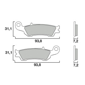 PLAQ RACE CROSS AVT YAM YZF 250 07-