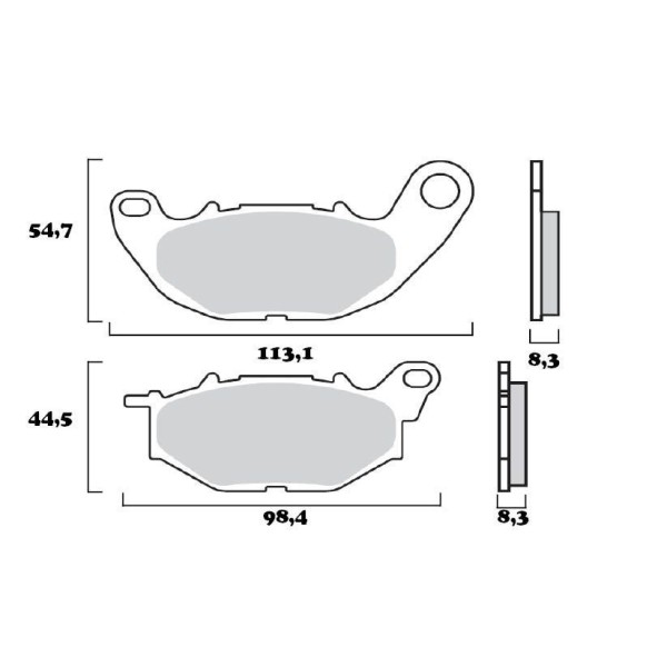 PLAQ AVT YAMAHA YZF R25/ YZF R3 15- 