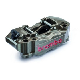 ETRIER RADIAL SUPERMOTARD GAUCHE FACE MOTO P4 34/30 ENTRAXE 108MM