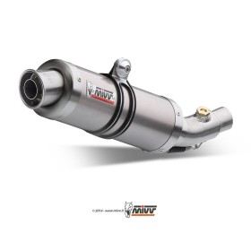 Silencieux double MIVV GP titane Honda FMX650