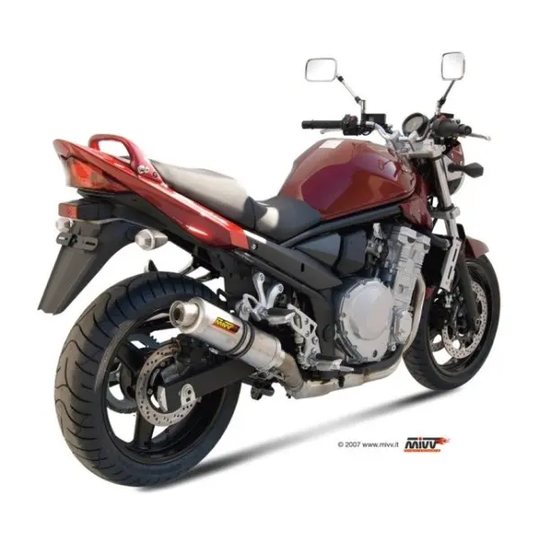 Silencieux MIVV GP titane Suzuki GSF650 Bandit/GSX650F