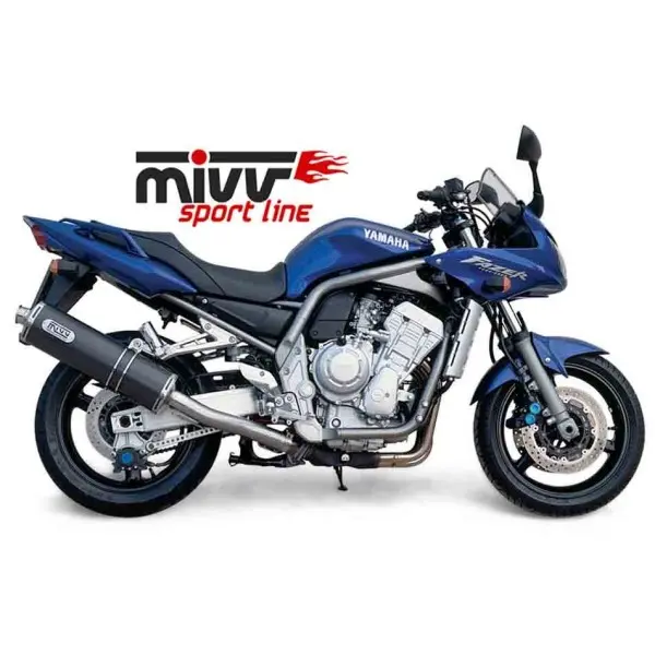 Silencieux MIVV Oval Classic carbone Yamaha