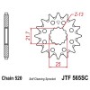 Pignon anti-boue acier 13 dents JT Sprockets Sprockets chaîne 520 Kawasaki KX250