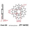 Pignon anti-boue acier 14 dents JT Sprockets chaîne 520 Suzuki RM-Z450