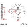 Pignon acier 15 dents JT Sprockets chaîne 520 Honda XL500R