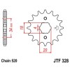 Pignon acier 13 dents JT Sprockets chaîne 520 Honda XL200R