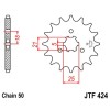 Pignon acier 15 dents JT Sprockets chaîne 530 Suzuki GT750 