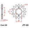 Pignon acier 14 dents JT Sprockets chaîne 520 Suzuki 
