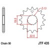 Pignon acier 15 dents JT Sprockets chaîne 520 Suzuki GSX400F KATANA