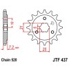 Pignon acier 16 dents JT Sprockets chaîne 520 Suzuki 