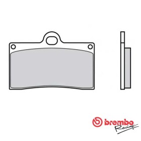 PAIRE DE PLAQUETTES DE FREIN BREMBO Z04 TYPE D M538 R1/R6 2015-