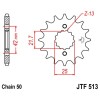 Pignon acier 14 dents JT Sprockets chaîne 530 Suzuki GSF650 