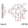 Pignon acier 17 dents JT Sprockets chaîne 525 Suzuki SV1000 