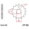 Pignon acier 14 dents JT Sprockets chaîne 428 Yamaha YZ85