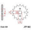 Pignon acier 13 dents JT Sprockets chaîne 420 Suzuki JR50