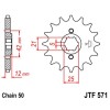 Pignon acier 17 dents JT Sprockets chaîne 530 Yamaha XJ600