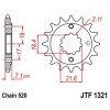 Pignon anti-boue acier 14 dents JT Sprockets chaîne 520 Honda CRF250L 