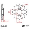 Pignon acier 12 dents JT Sprockets chaîne 520 KTM EXC125